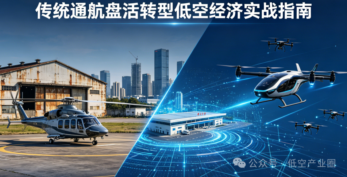 破局存量,向新而行:传统通航盘活转型低空经济实战指南 破局存量,向新而行:传统通航盘活转型低空经济实战指南